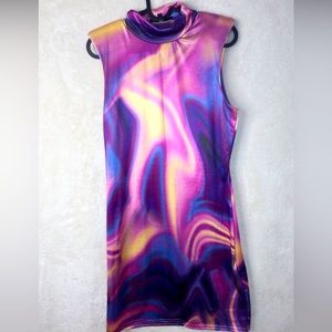 Dress mini - turtle neck